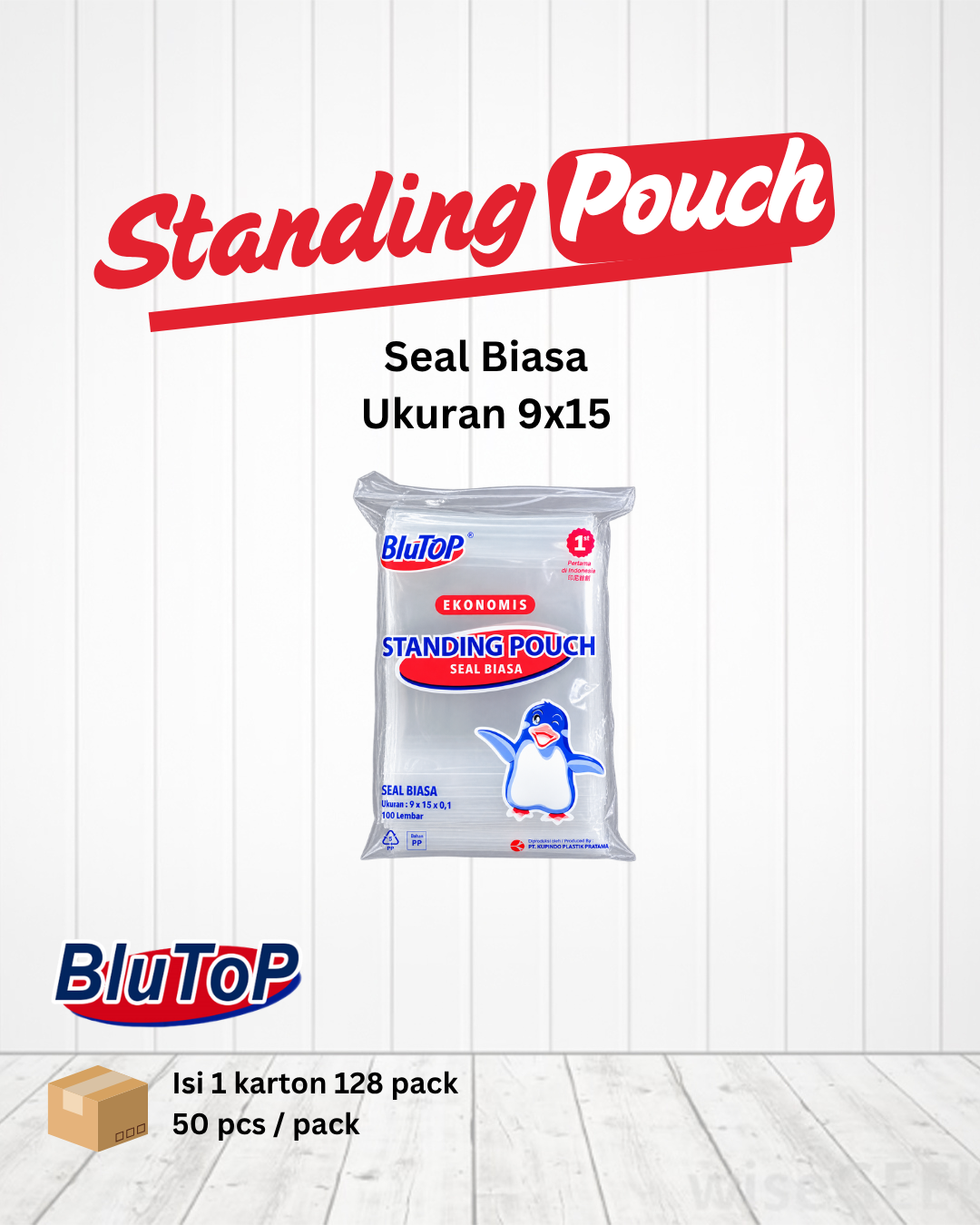 Standing Pouch Seal Biasa