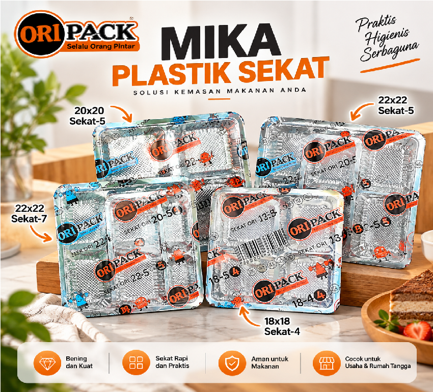 Mika Plastik Sekat