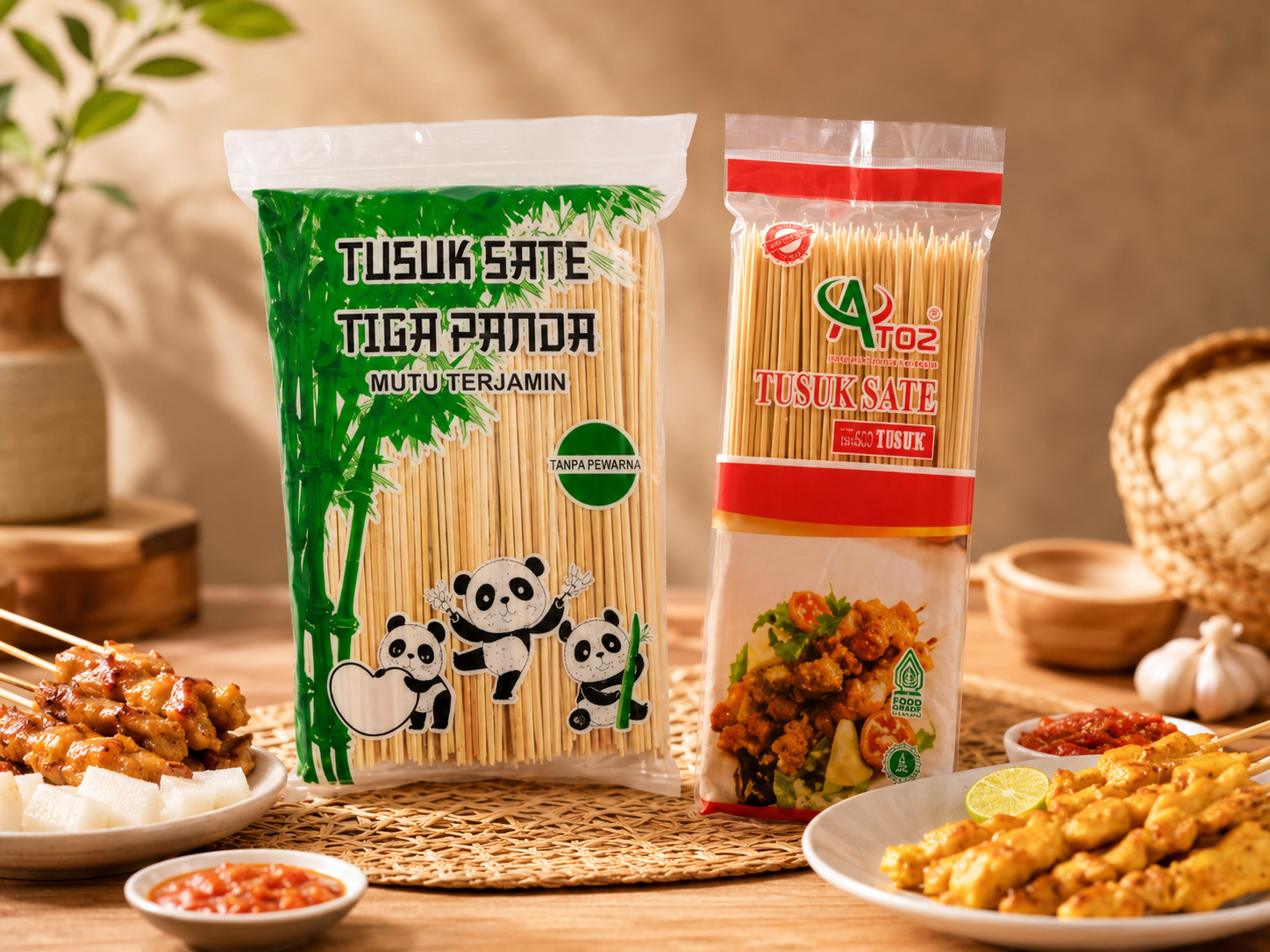 Tusuk & Sumpit Bambu