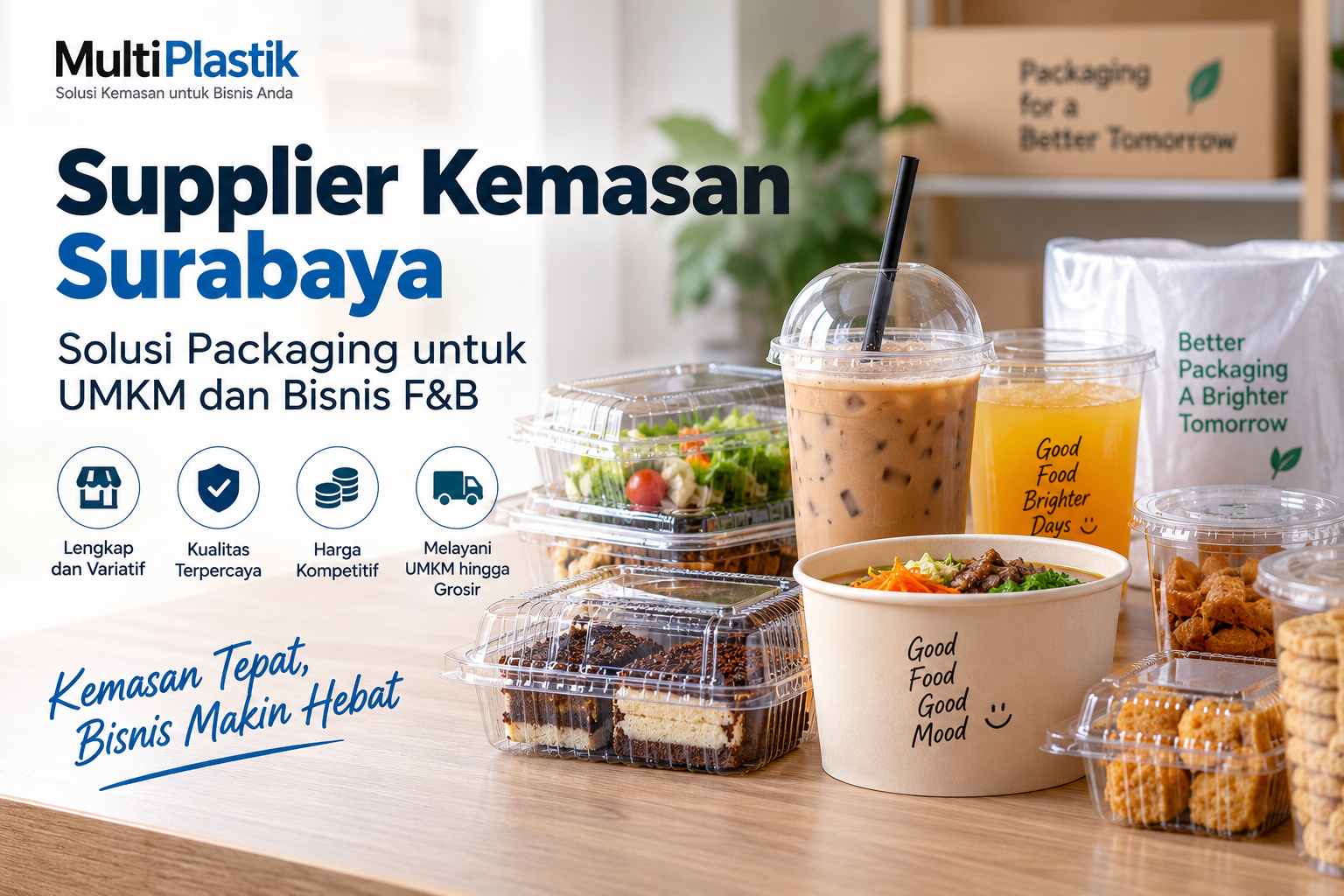 Supplier Kemasan Surabaya untuk UMKM dan Bisnis F&B