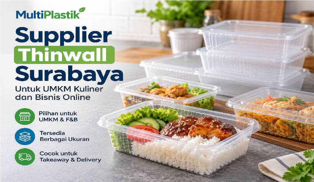 Jangan Asal Pilih Thinwall! Ini Tips Memilih Supplier Thinwall Surabaya untuk Bisnis Kuliner
