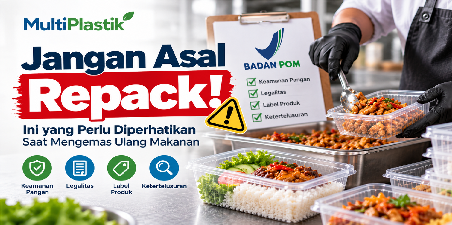 Jangan Asal Repack! Ini yang Perlu Diperhatikan Pelaku Usaha Saat Mengemas Ulang Makanan