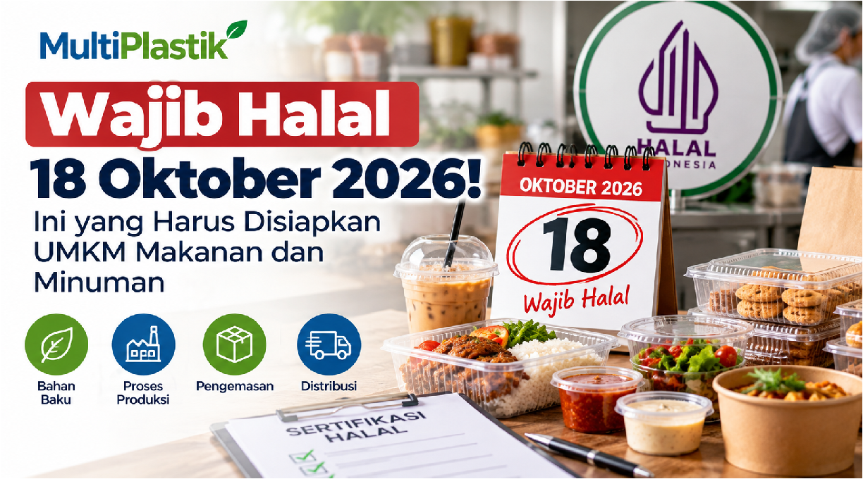 Wajib Halal 18 Oktober 2026! Ini yang Harus Disiapkan UMKM Makanan dan Minuman