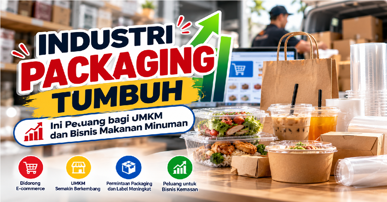Industri Packaging Tumbuh, Ini Peluang bagi UMKM dan Bisnis Makanan Minuman