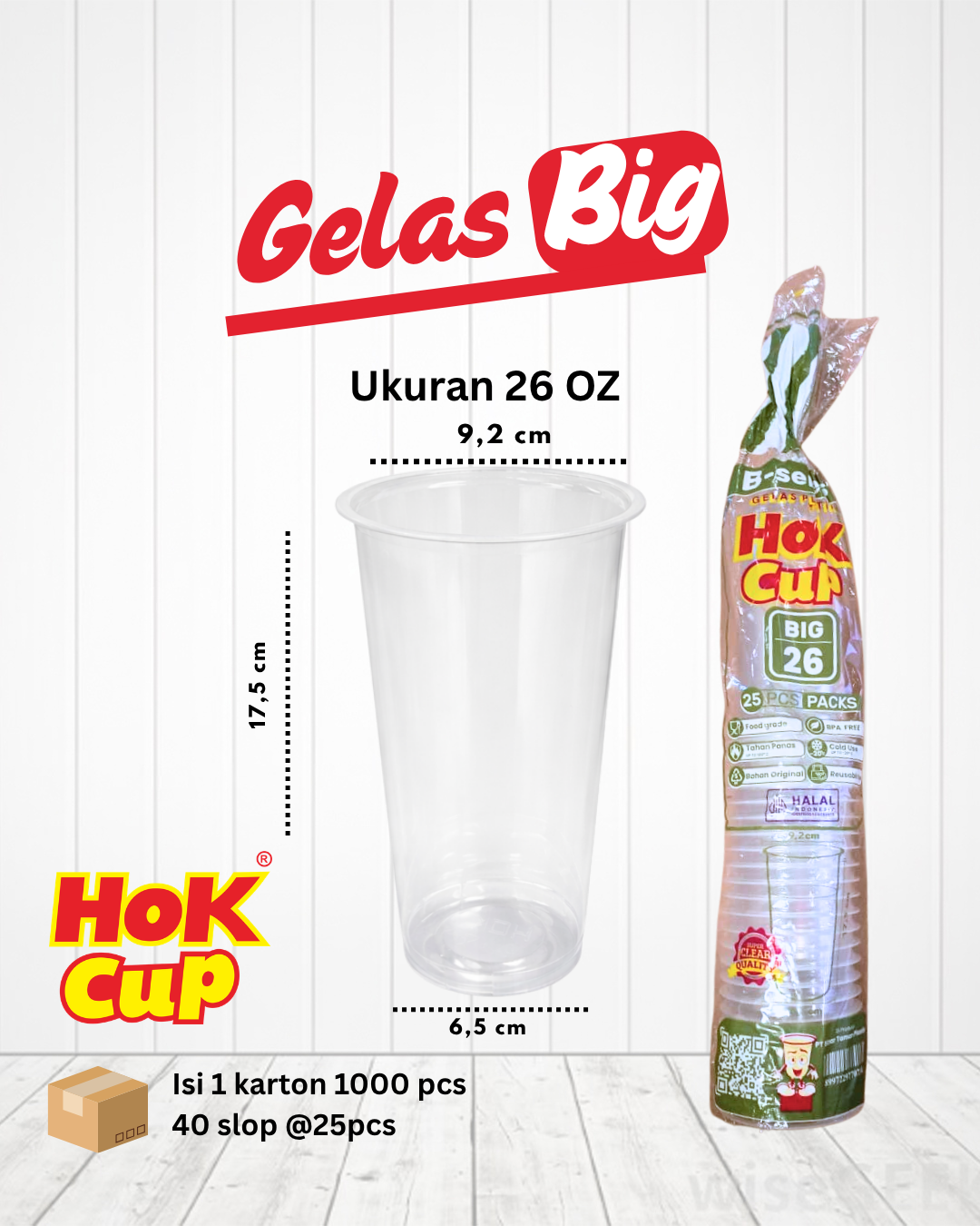 Gelas Big 26 Oz