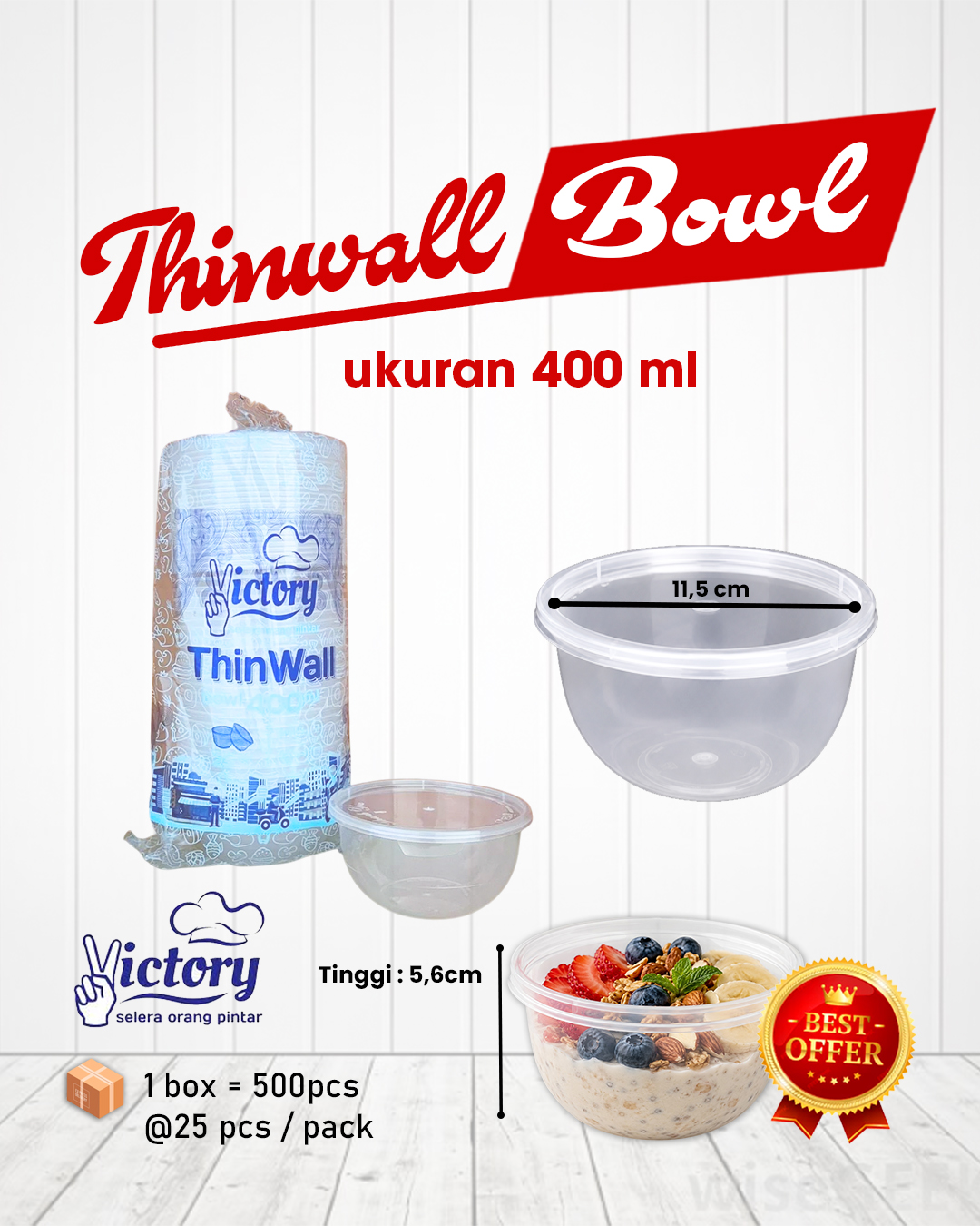Thinwall Bowl 400 ml