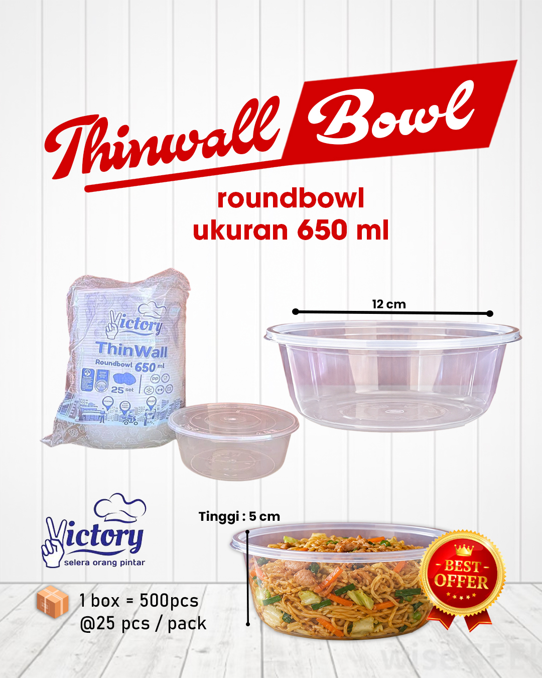 Thinwall RoundBowl 650 ml