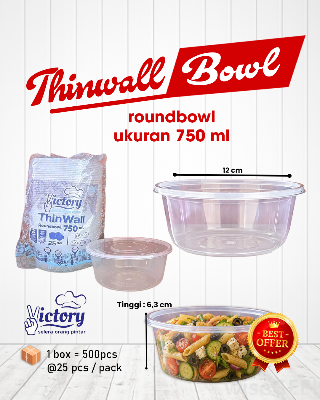 Thinwall RoundBowl 750 ml