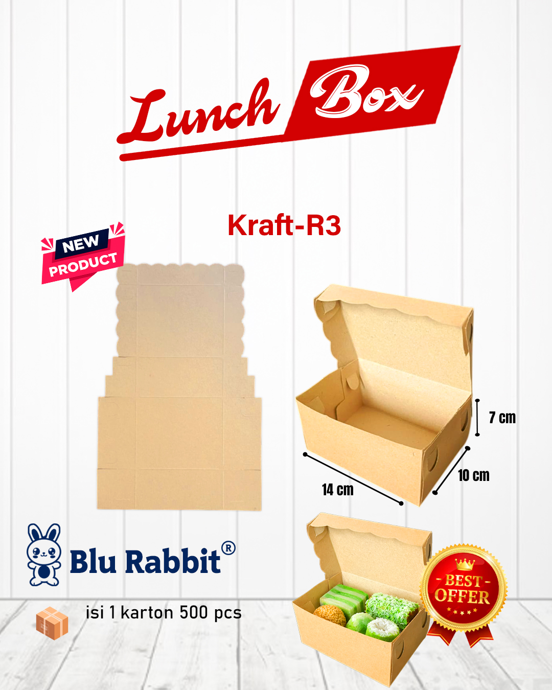 Kardus Box R3 Kraft