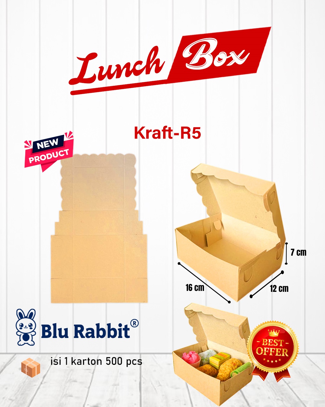 Kardus Box R5 Kraft