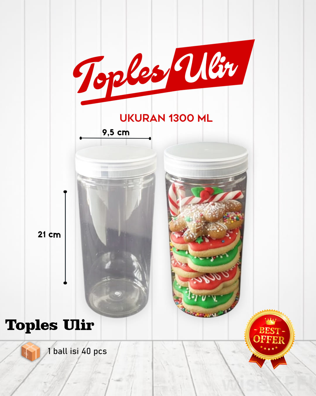 Toples Ulir 1300 ml